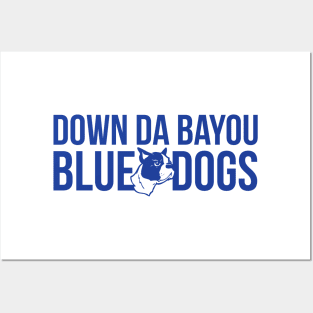 Down Da Bayou Blue Dogs Posters and Art